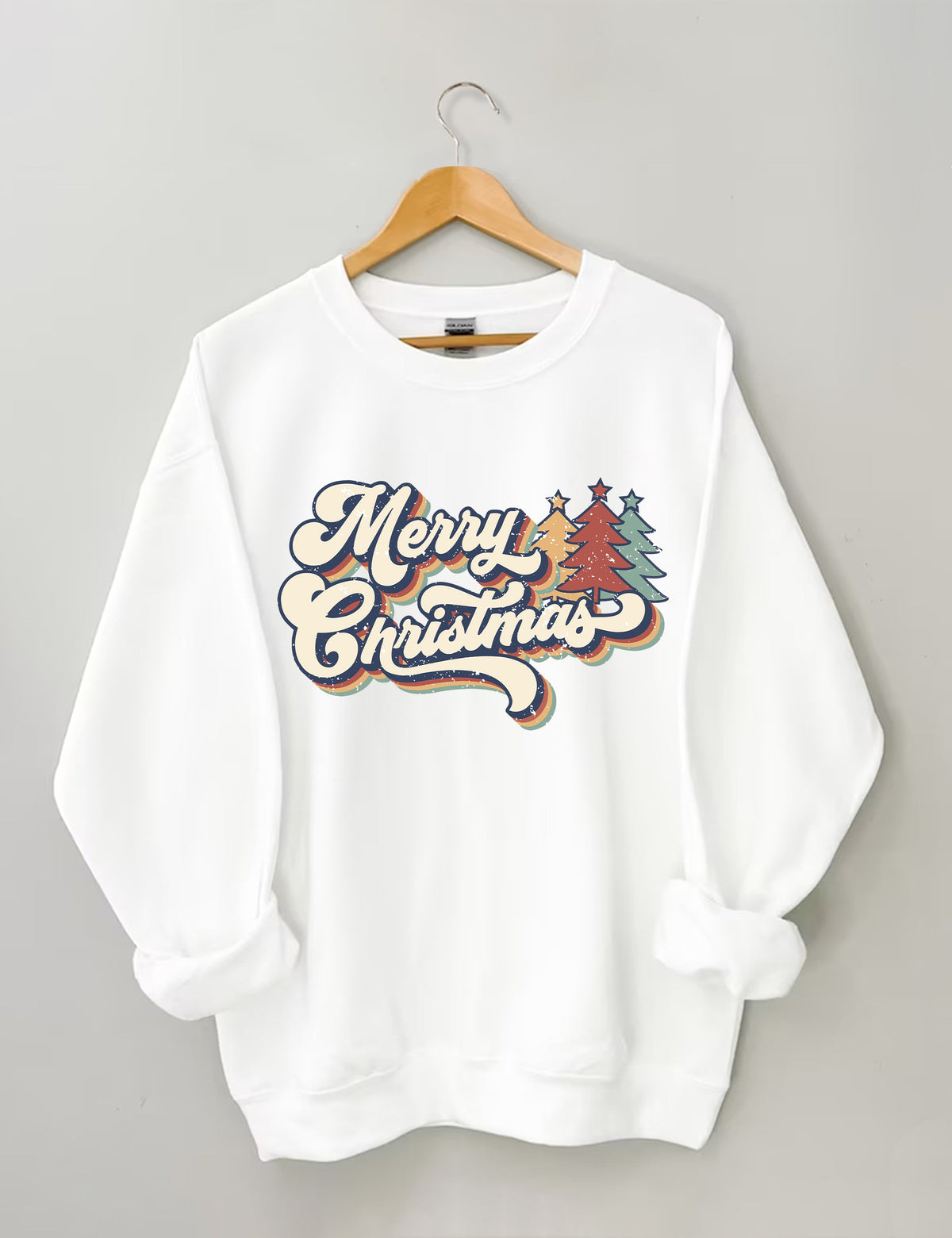 Frohe Weihnachten-Sweatshirt 