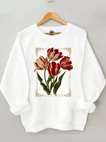 Sweat Botanique Fleurs