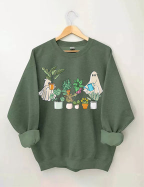 Ghost Plant Lady Sweatshirt