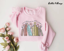 C'est une bonne journée pour lire un livre Sweatshirt