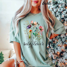 Botanical Wild Flower T-shirt