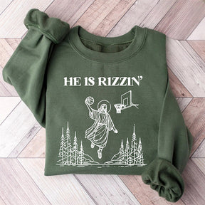 He is Risen Easter Sweatshirt