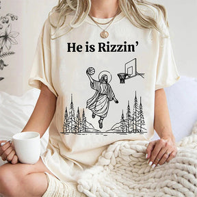 He is Risen Funny Easter T-shirt