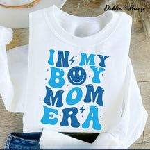 In My Boy Mom Era Funny Mom Sweatshirt