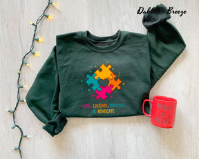 Cute Autism Teacher Sweatshirt