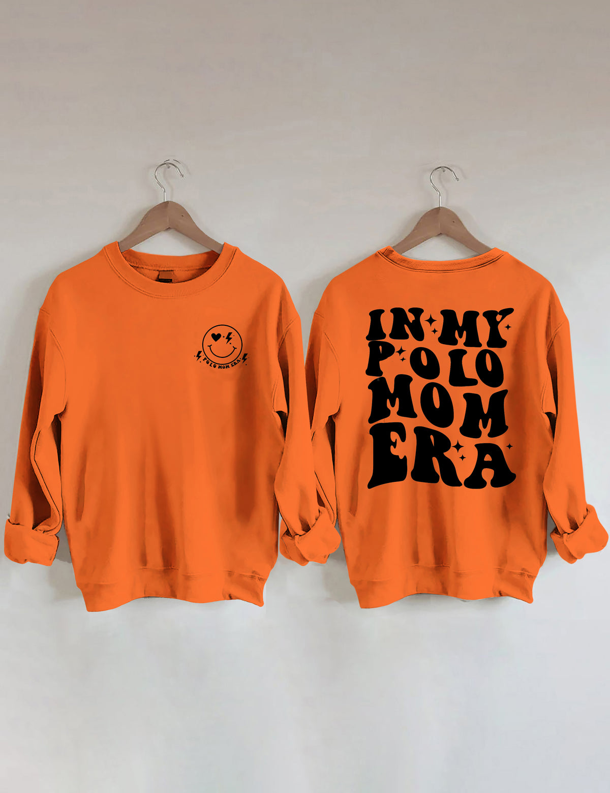 In meinem Polo-Mom-Ära-Sweatshirt