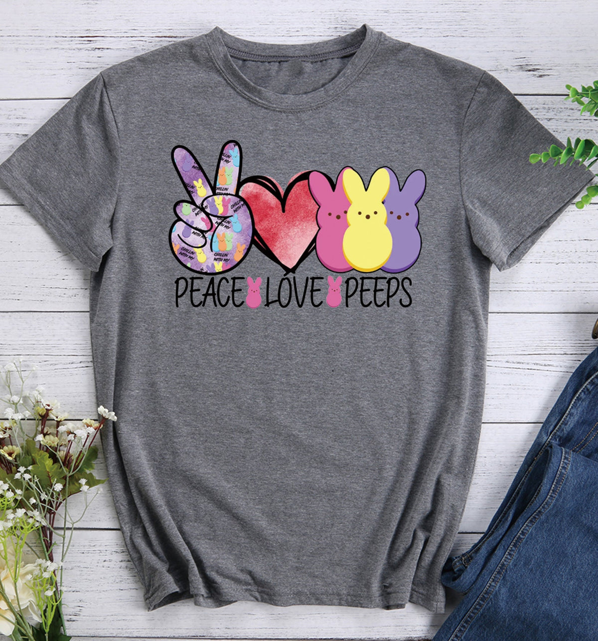 Peace Love Peeps T-shirt