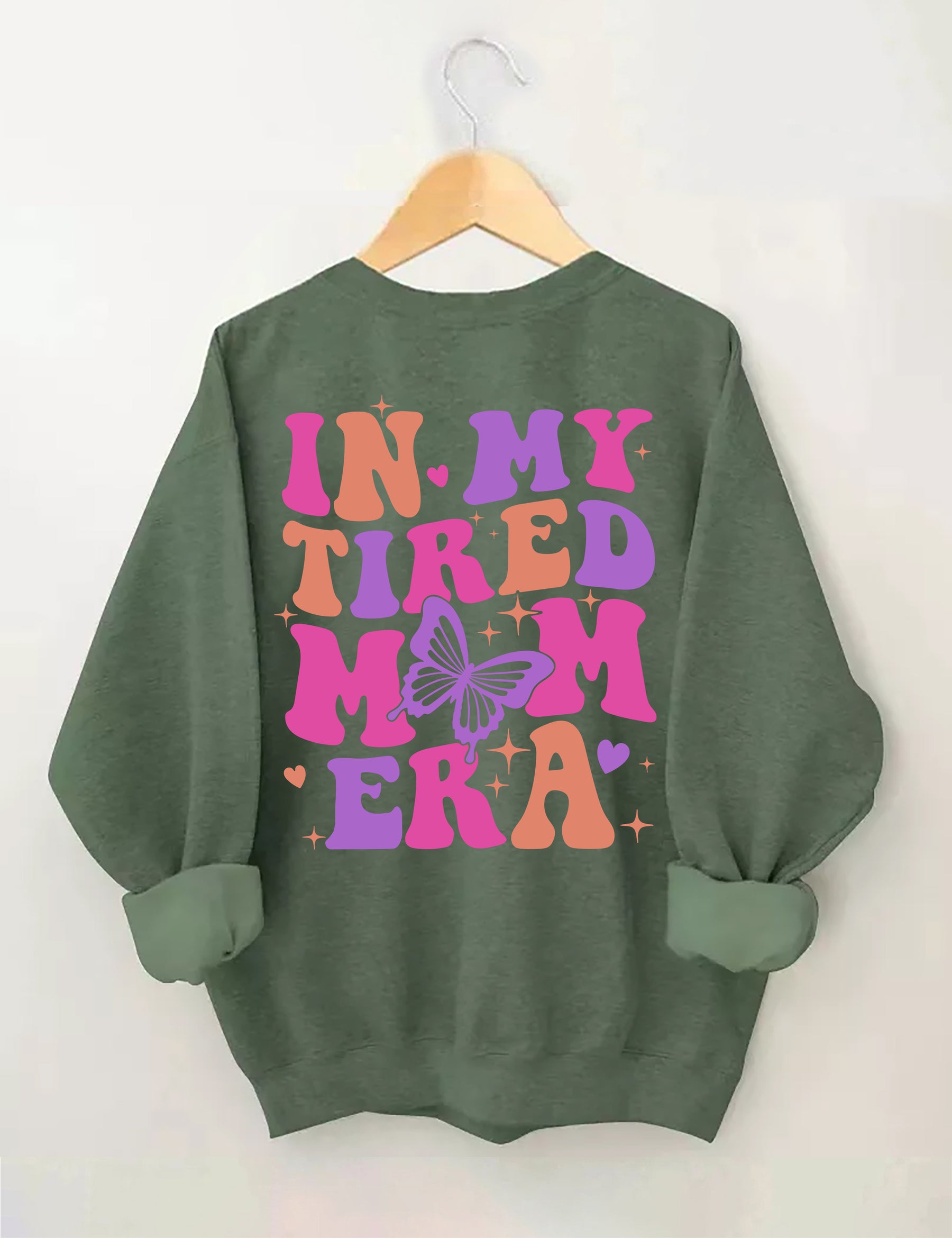 Sweat-shirt Dans mon ère de maman fatiguée