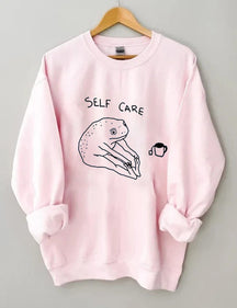 Selbstpflege-Sweatshirt 