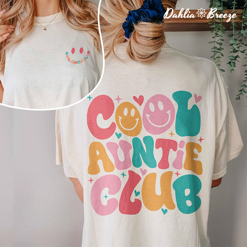 T-shirt Cool Auntie Club Tante