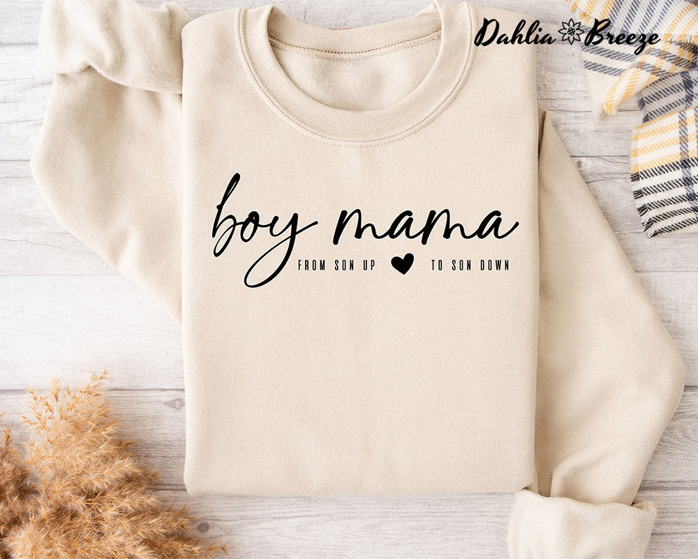 Boy Mama From Son Up to Son Down Sweatshirt