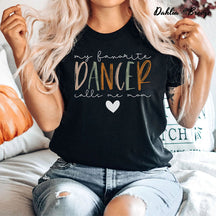 Dance Mom Letter Print T-shirt