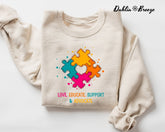 Cute Autism Teacher Sweatshirt