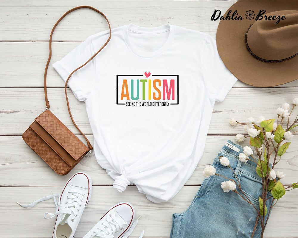 Autism Seeing The World Differently T-shirt