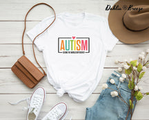 T-shirt Autisme Voir le monde différemment