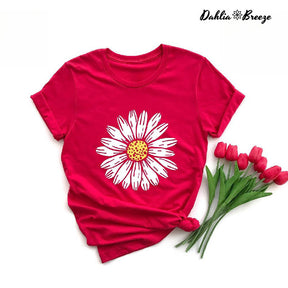 Boho Daisy Wildflower T-shirt