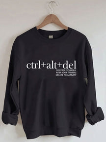 Ctrl Alt Del Sweat-shirt drôle