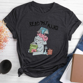 Read Mo Books Round Neck T-shirt