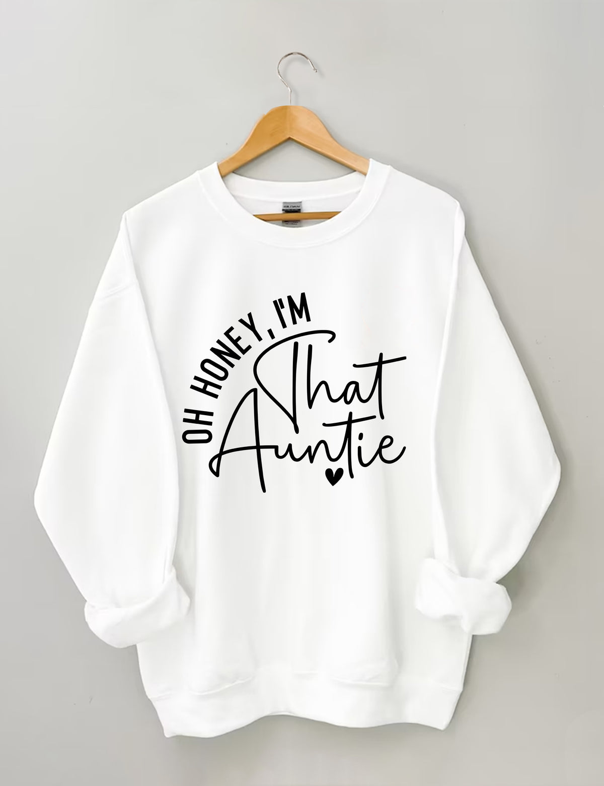 Oh chérie, je suis ce sweat-shirt tante