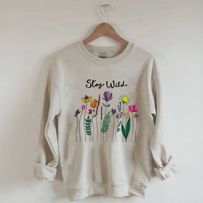 Stay Wild Wildflower Sweatshirt