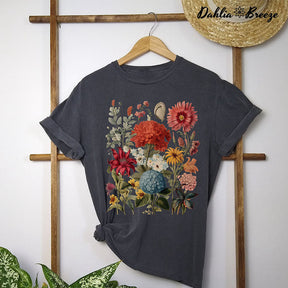 Boho Wildflowers Cottagecore T-shirt