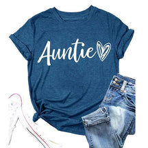 Cute Aunt Love Heart T-shirt