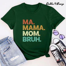 Ma maman maman Bruh T-shirt drôle