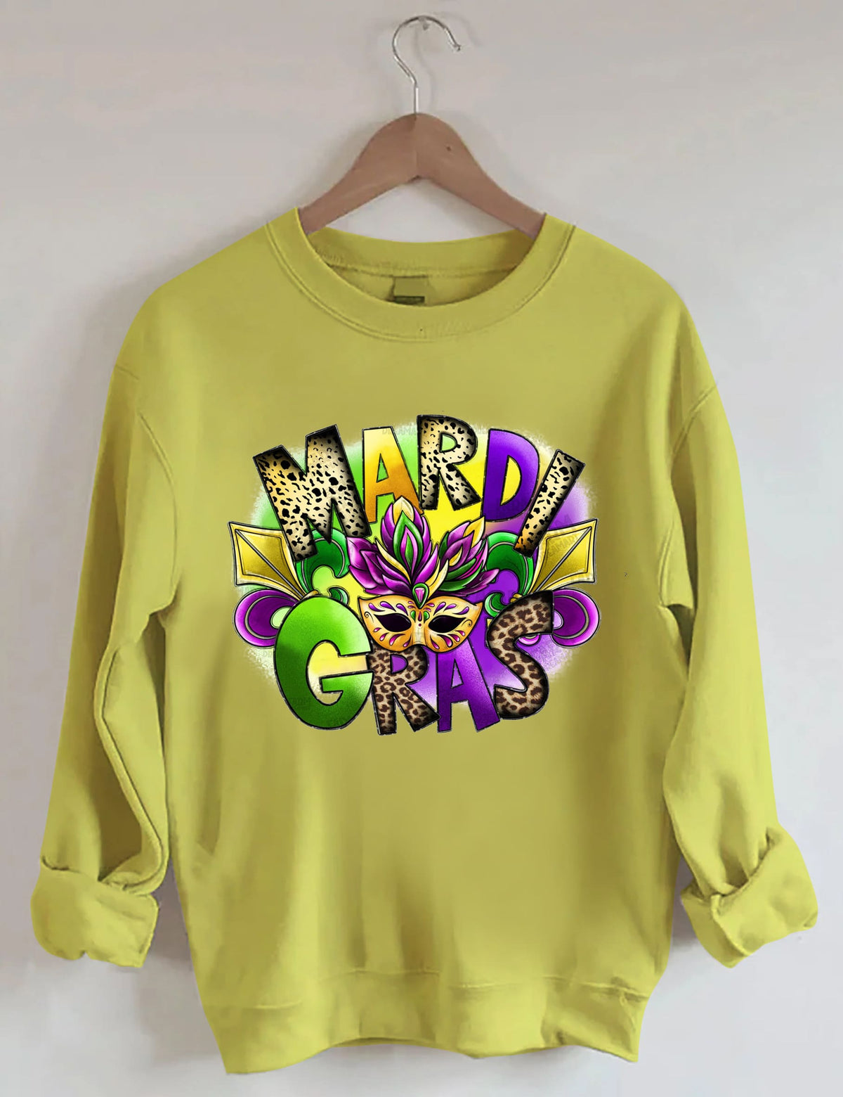 Sweat-shirt Joyeux Mardi Gras