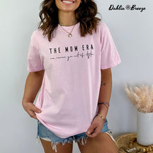 T-shirt imprimé lettre The Mom Era