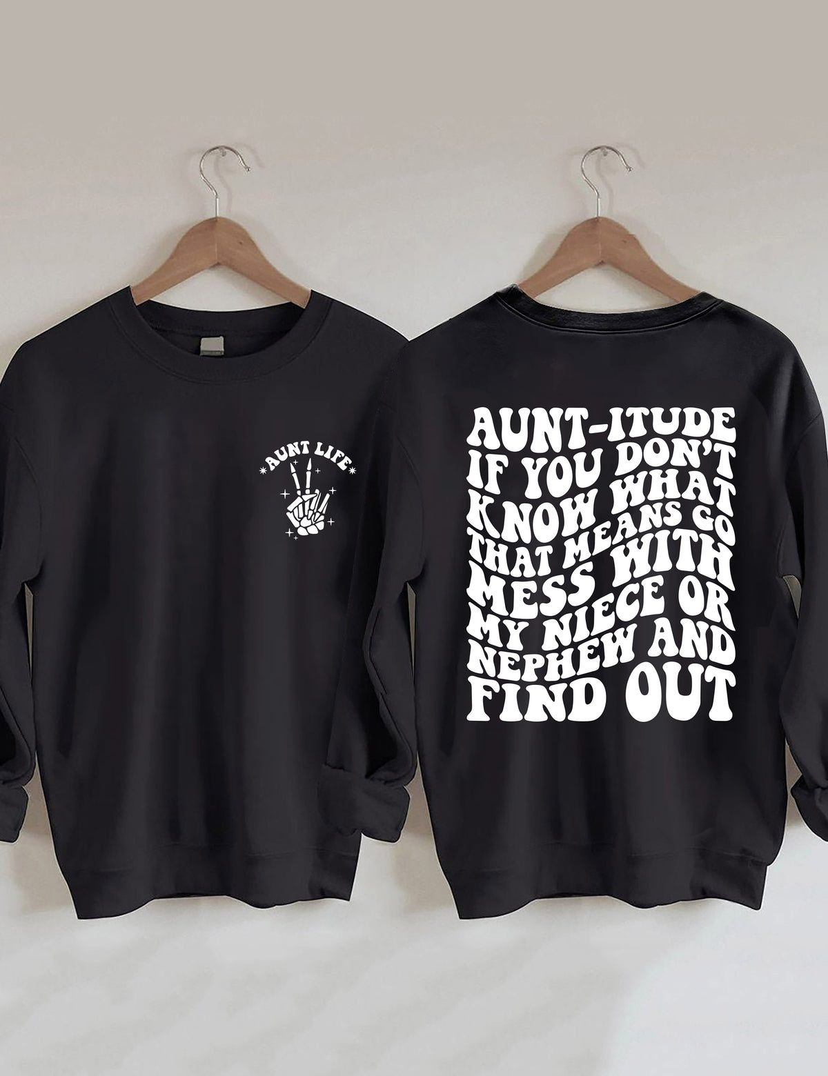 Sweat-shirt Tante-itude