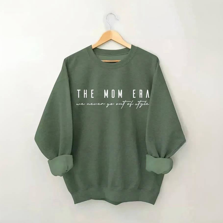 Das Mom-Ära-Sweatshirt kommt nie aus der Mode