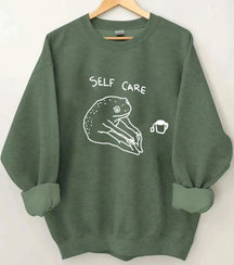 Selbstpflege-Sweatshirt 