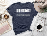 Booktrovert Definition Bookish T-shirt