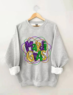 Mardi Gras Carnival Sweatshirt