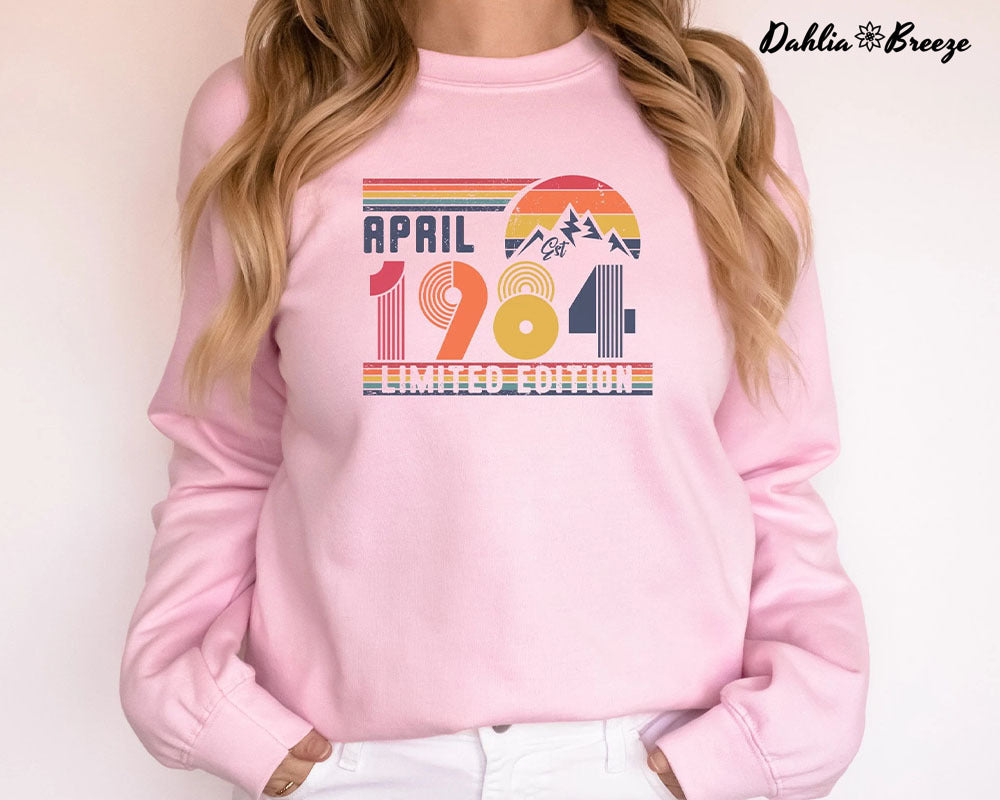 Sweat-shirt anniversaire 1984