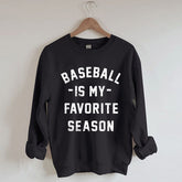 Baseball ist mein Lieblingssaison-Sweatshirt 