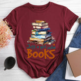 T-shirt Juste une fille qui aime les livres