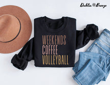 Weekend Coffee Volleyball Sweatshirt