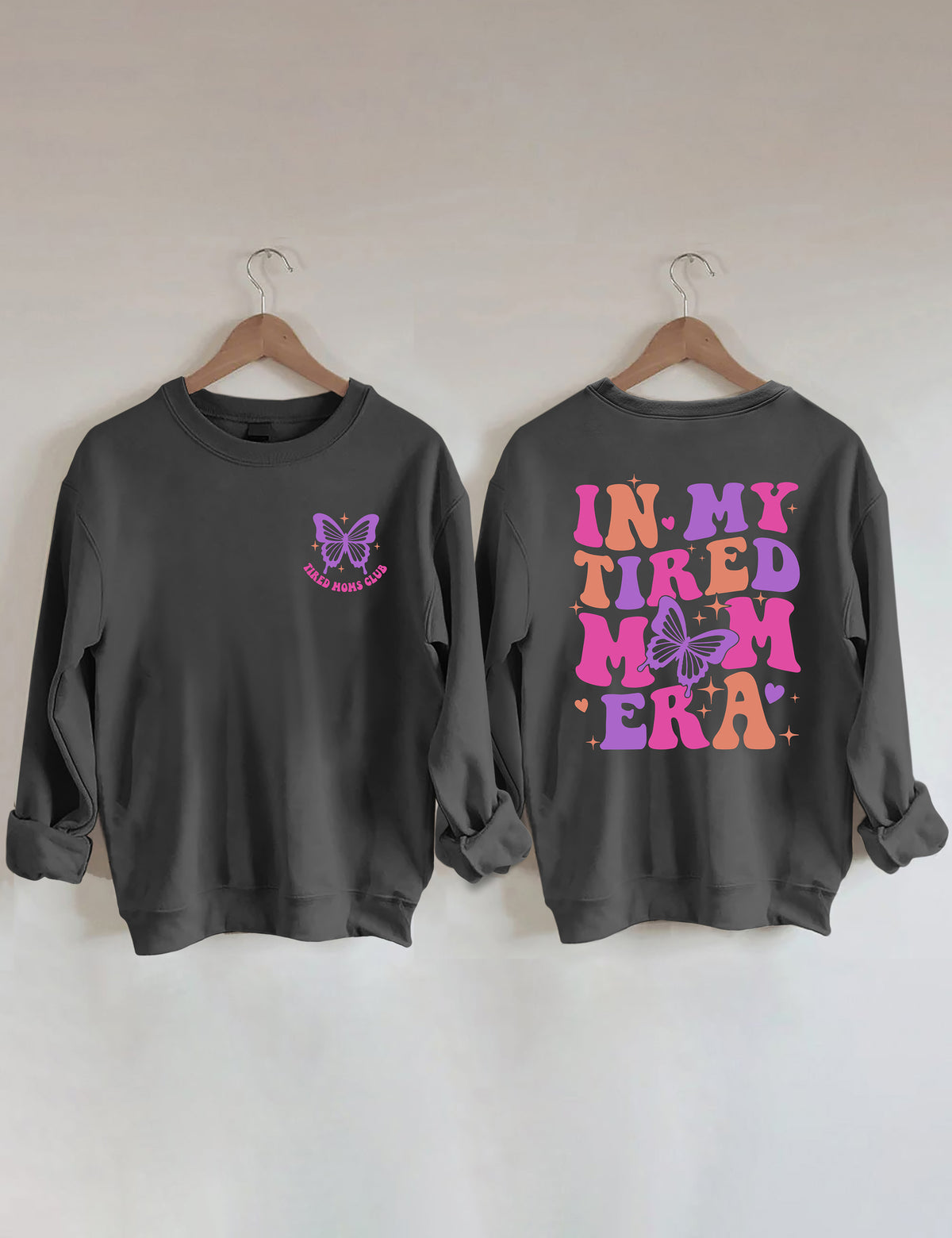 In meinem müden Mama-Ära-Sweatshirt