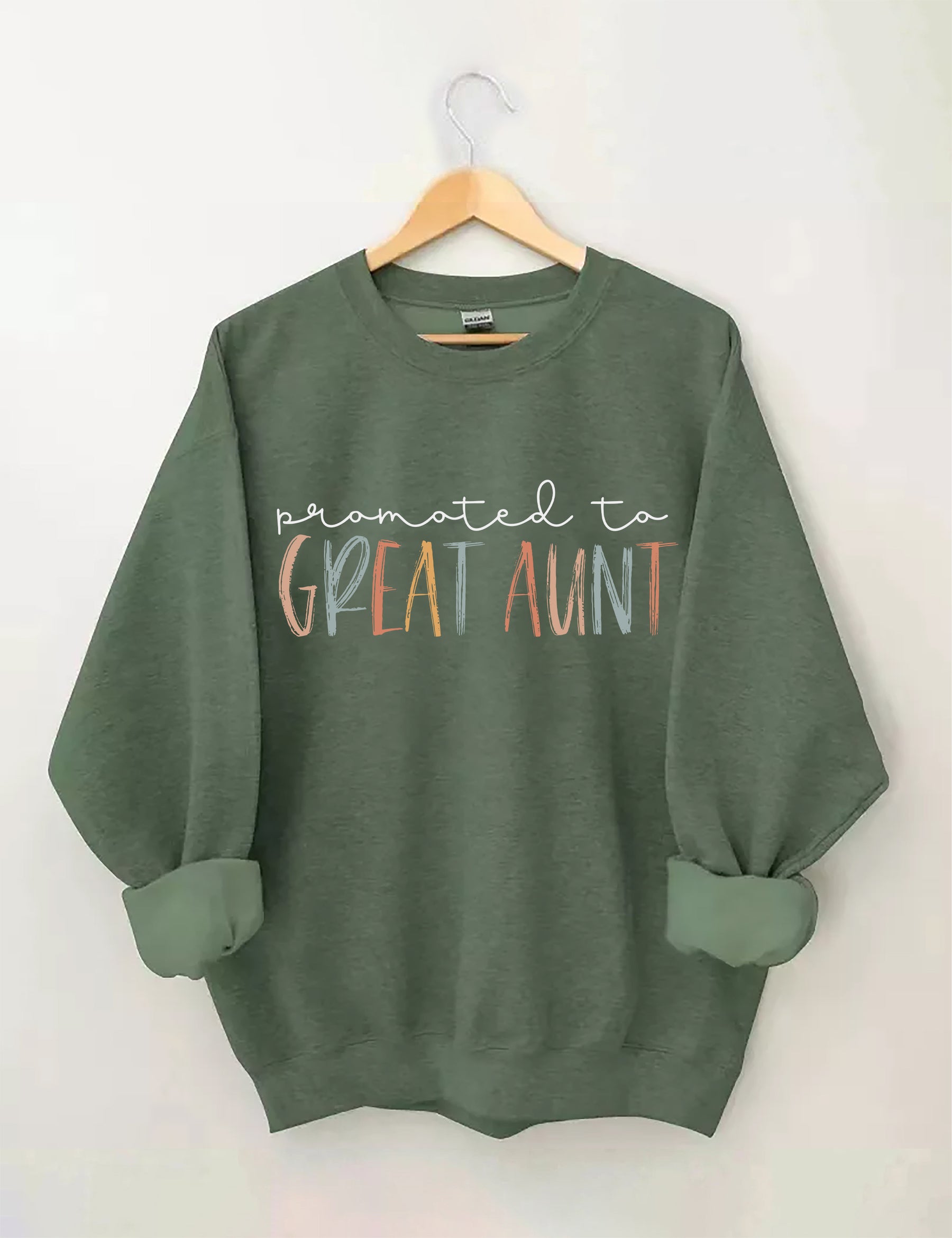 Promoted to Great Aunt Sweatshirt