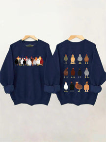 Love Chickens Sweatshirt
