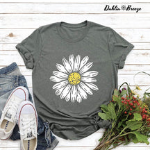 Boho Daisy Wildflower T-shirt