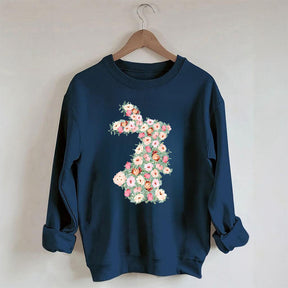 Sweat-shirt Lapin Floral