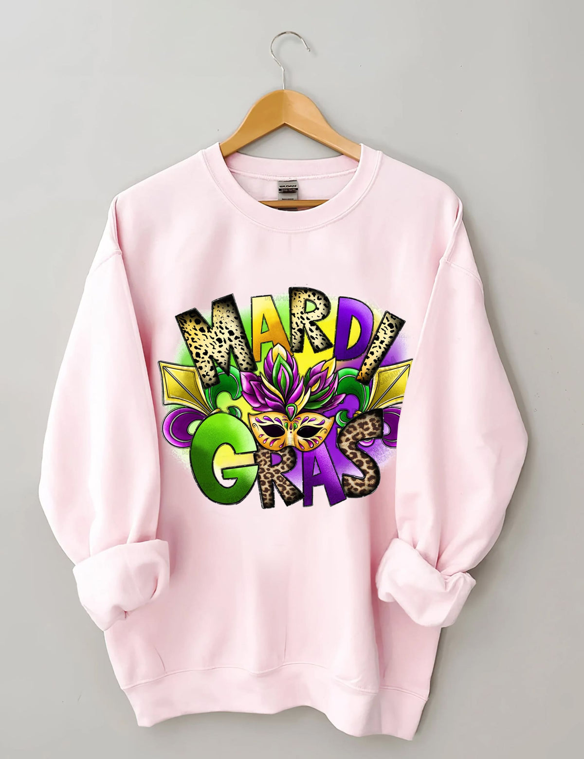 Sweat-shirt Joyeux Mardi Gras