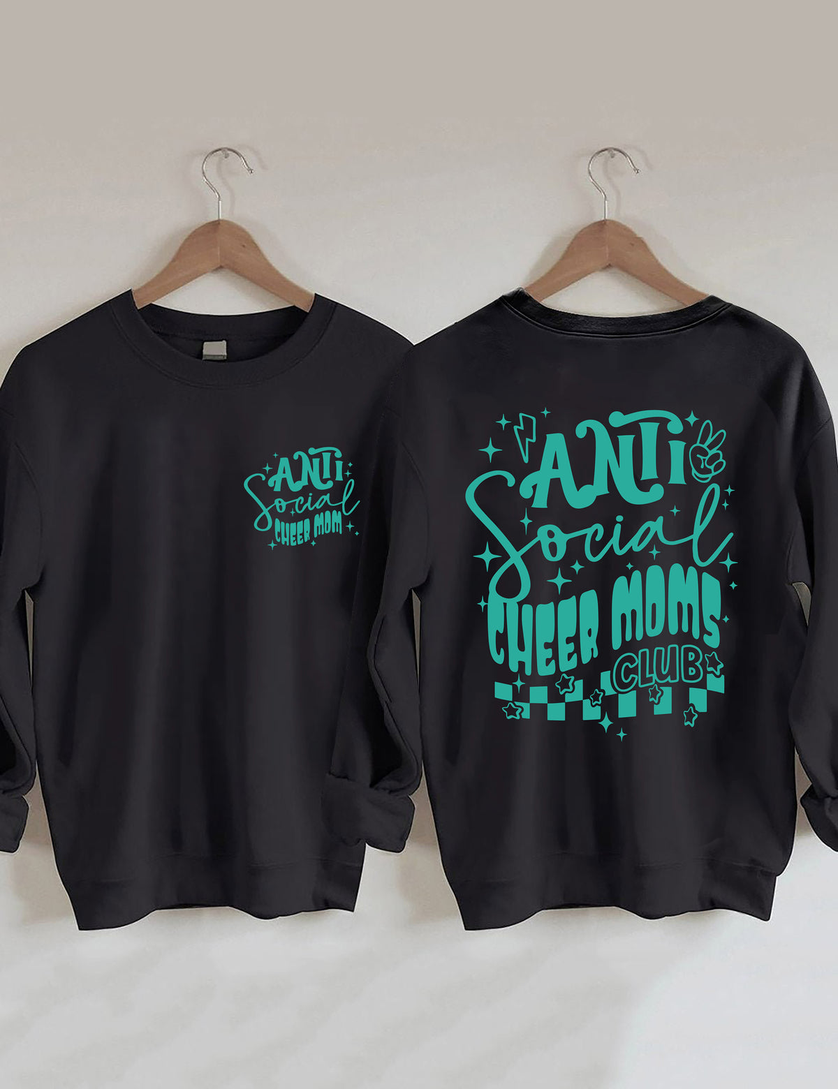 Antisoziales Cheer Moms Club Sweatshirt