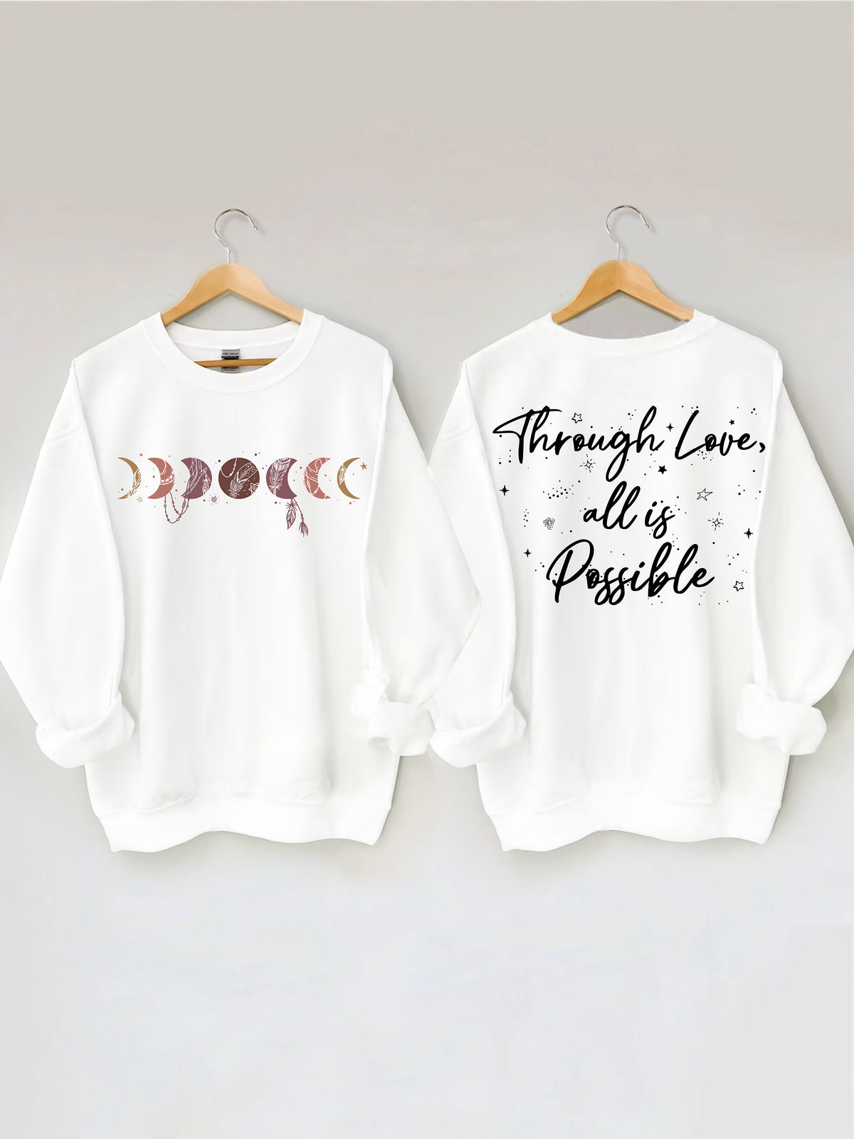 Par l’amour, tout est possible sweat-shirt