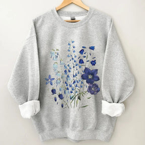 Wildflowers Print Sweatshirt