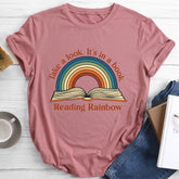 T-shirt Col Rond Reading Rainbow