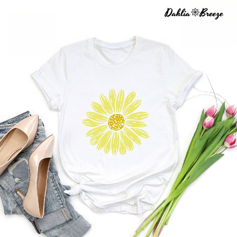 Boho Daisy Wildflower T-shirt