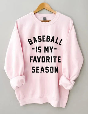 Le baseball est mon sweat-shirt de saison préféré 